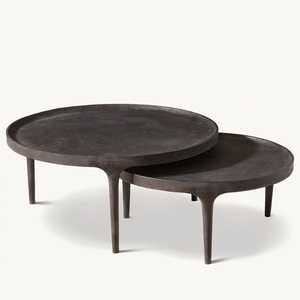 أثاث غرفة معيشة عصري متين من الحديد الزهر مصنوع يدويًا على الطراز الإيطالي - Product Image 2