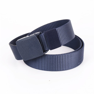 OEM personalizado táctico hombres lona elástica nailon correas Metal hebilla elegante moda estilo disponible cuero poliéster tela - Product Image 3