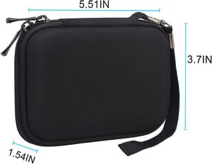 Étui rigide antichoc en EVA 3.2 pour <span class=keywords><strong>Samsung</strong></span> <span class=keywords><strong>T7</strong></span> Shield / <span class=keywords><strong>T7</strong></span> / <span class=keywords><strong>T7</strong></span> <span class=keywords><strong>Touch</strong></span> - Sac de rangement portable pour disque SSD externe - Product Image 5