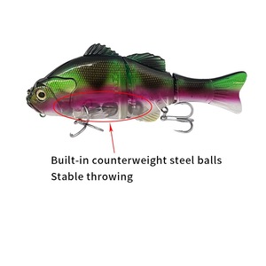 SKM Esche Artificiali Jackall da 15cm 61g a 3 Segmenti, Affondanti, Swimbait Dure, per la Pesca di Murray Cod Killer - Le Più Vendute - Product Image 3