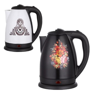 กาต้มน้ำไฟฟ้าไร้สายทำจากสเตนเลสขนาด2ลิตรพร้อมการควบคุมอุณหภูมิเครื่องใช้ในครัวสำหรับใช้ในครัวเรือน - Product Image 1