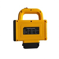 Convertisseur d'alimentation intelligent portable jaune multifonction avec port USB Type-C pour la maison, l'extérieur, alimentation de secours par batterie au lithium