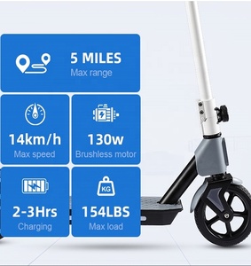 6.5 pollici Mini Scooter elettrico miglior regalo per bambini <span class=keywords><strong>EU</strong></span> UK locale Drop Ship 130w escoter facile pieghevole bambini Mini Kick E-scooter - Product Image 3