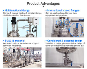 Reactor de cristalización de doble capa para Una refrigeración eficiente - Product Image 5