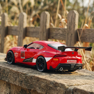 Voiture de course télécommandée en alliage modèle Bull Demon GT4 avec effets sonores et lumineux, emballage en boîte, ceinture de sécurité pour jeunes (7-14 ans) - Product Image 2