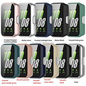 2025 trasparente senza intoppi smart watch cover con protezione dello schermo hard pc satinato per samsung <span class=keywords><strong>galaxy</strong></span> <span class=keywords><strong>fit</strong></span> 3 - Product Image 5