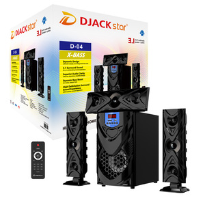 D-04 Sistema di Altoparlanti <span class=keywords><strong>Bluetooth</strong></span> 3.1 Multimediale con Potente Subwoofer, Sistema Audio Surround <span class=keywords><strong>HiFi</strong></span> per Casa e Feste - Product Image 6