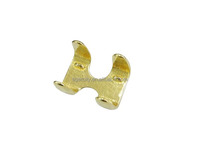 Attache de laisse en cuir massif en laiton pour animaux de compagnie, sangle en cuir robuste pour chien avec attache de laisse, système de mesure métrique