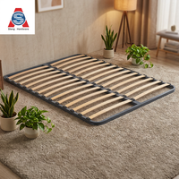 Cadre de lit king-size en métal, sommier de luxe, accessoire de remplacement de luxe, pièces de rechange en vrac pour la production de meubles en série