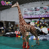 Bingo Factory Design Publicité Publicitaire Gonflable Géant de Simulation d'Animaux de Dessin Animé (Oie, Serpent, Chien, Canard) pour Affichage et Décoration