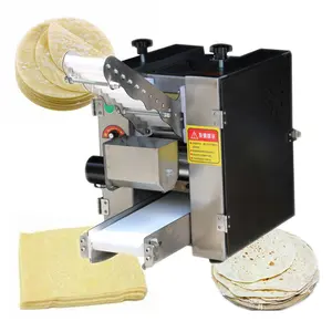 High safety performance roti machinery electric chapati press machine flour corn flatbread pita press tacos maker manual