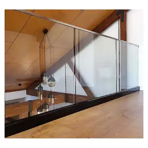 Ace Glass Fence Aluminum U Channel Railing Swimming Pool Frameless Glass Railing System Aluminum U Channel