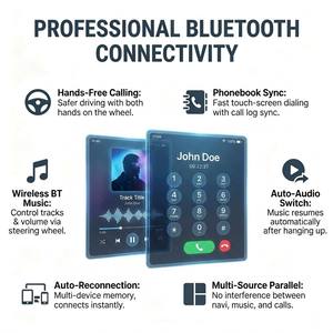 Pour <span class=keywords><strong>Mercedes</strong></span>-Benz ML-Class ML280 ML350 ML500 GL-Class GL320 GL350 9 pouces 2005-2012 Autoradio Linux CarPlay Android Auto - Product Image 6