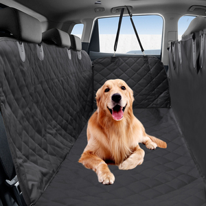 Luxus Hund Autos itz bezug Wasserdicht Langlebig Kratz festigkeit Weiche abnehmbare Abdeckung für Outdoor-Reisen Camping Haustier Rücksitz - Product Image 1