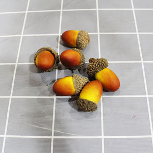 ลูกโอ๊กเทียม งานฝีมือจากโฟม ลูกโอ๊กปลอมพร้อมฝา  ผลไม้จำลอง ขนาด 3 ซม. สำหรับ<span class=keywords><strong>ต</strong></span>กแ<span class=keywords><strong>ต</strong></span>่งแจกัน <span class=keywords><strong>ของ</strong></span>ตกแ<span class=keywords><strong>ต</strong></span>่ง<span class=keywords><strong>บ</strong></span>้าน <span class=keywords><strong>ของ</strong></span>ขวัญคริสต์มาส - Product Image 5