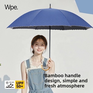 Parapluie d'affaires surdimensionné, résistant au vent, <span class=keywords><strong>de</strong></span> style punk, élégant, à long manche, minimaliste, avec poignée en plastique, haut <span class=keywords><strong>de</strong></span> gamme - Product Image 2