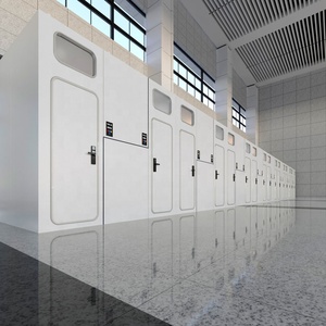 WE Smart Panel de madera Cerradura de puerta Cápsula Cama para dormir Diseño moderno Material ignífugo para la escuela Hotel Albergue juvenil Uso en <span class=keywords><strong>el</strong></span> hogar - Product Image 2