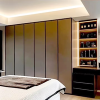Armoire de chambre moderne, commode, meuble de rangement, dressing, bibliothèque en bois verrouillable, étagère d'angle pour bureau à domicile