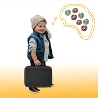 EVA transport Battle Spinners Toys Bag EVA Hard Shell mallette de rangement Compatible avec le Mini sac de jouets Beyblade