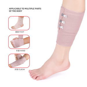<span class=keywords><strong>Bande</strong></span> élastique de sport Couleur de la peau Bandage de sport à haute élasticité Bandage élastique Fixation Bandage Exercice - Product Image 2