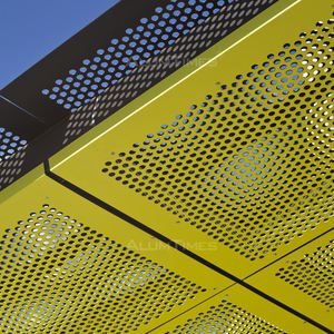 פאנל קיר מסך אלומיניום מודרני חיצוני דקורטיבי של אלומטיימס, פאנל חזית חרוט מחורר, עיצוב מתכת עמיד - Product Image 3