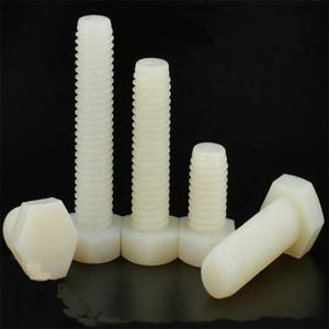 Vis hexagonales en nylon M3 M4 M5 M6 M12, vis en plastique de haute qualité personnalisées en usine - Product Image 2