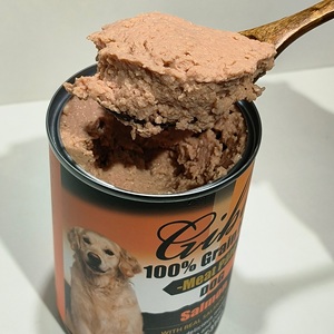 Marca <span class=keywords><strong>GIBO</strong></span>, suministro de fábrica al por mayor, sabor a salmón personalizado, comida húmeda enlatada, comida húmeda para perros - Product Image 2