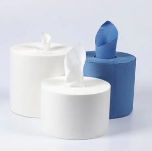 <span class=keywords><strong>Essuie</strong></span>-mains en <span class=keywords><strong>papier</strong></span> Premium 2ply Centerpull Centerfeed <span class=keywords><strong>papier</strong></span> d'essuyage <span class=keywords><strong>industriel</strong></span> haute absorption 150 mètres de long 6 rouleaux par poly-sac - Product Image 1
