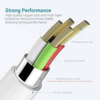 Aksesoris Ponsel Laris 2026 Kabel Data USB 1m untuk iPhone 5 6s 7s 12 Kabel Charger