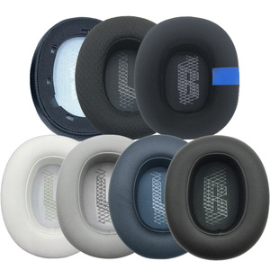 Almohadillas de repuesto Kimear para los oídos, funda de cojín de cuero proteico para JBL E65BTNC/<span class=keywords><strong>Live</strong></span> <span class=keywords><strong>650BTNC</strong></span>/<span class=keywords><strong>Live</strong></span> 770NC/<span class=keywords><strong>Live</strong></span> 660NC/Duet NC - Product Image 1