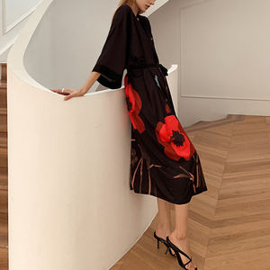 Ensemble de vêtements de nuit en coton blanc à manches longues pour femmes de haute qualité Ensemble short et pyjama deux pièces Terno Vêtements de nuit de détente pour femmes/ - Product Image 3