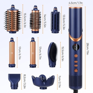 Secador de Pelo Iónico de Alta Velocidad, Herramienta de Peinado sin Daño por Calor, Secador y Moldeador Multifuncional de Secado Rápido Profesional - Product Image 3