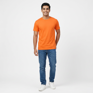เสื้อยืดฤดูร้อนคุณภาพสูง 100% ผ้าฝ้าย สำหรับผู้ชาย ผลิตจากไมโครไฟเบอร์ ขายส่งจากโรงงาน รับสกรีนโลโก้ตามสั่ง ทรงโอเวอร์ไซส์ - Product Image 1