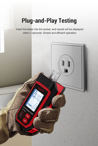 Détecteur de disjoncteur numérique NOYAFA NF-824 avec écran LCD HD, prise en charge du test de prise GFCI, détection de tension NCV - Product Image 5