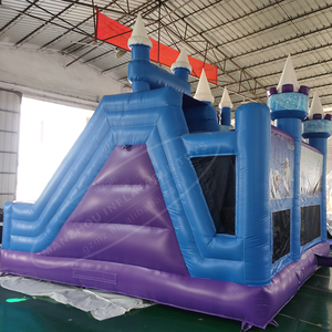 Castillos Hinchables <span class=keywords><strong>de</strong></span> <span class=keywords><strong>Frozen</strong></span>, <span class=keywords><strong>Castillo</strong></span> Inflable <span class=keywords><strong>de</strong></span> Princesa para Saltar - Product Image 3