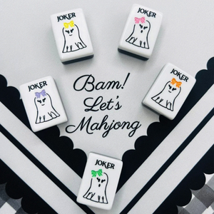 OEM ODM Luxury Halloween <strong>Hocus</strong> <strong>Pocus</strong> American Mahjong Set 160-Piece 2-Layer Engraved Acrylic Tiles for Seasonal Gatherings - Product Image 3