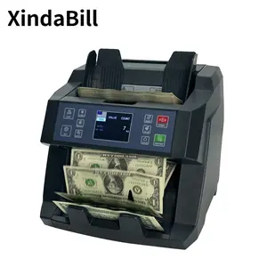 KT-5800 beberapa penghitung uang ADD/BATCH/nilai UV MG vertikal Bill Counter Uang Kertas tunai mesin detektor