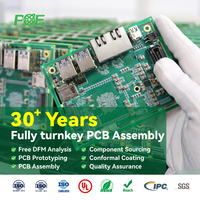Fabricación de Ensamblaje de PCB Multicapa, Entrega Rápida, 1-40 Capas, Placa de Circuito PCBA Personalizada, Pruebas 100%