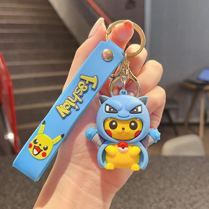 9 Estilos <span class=keywords><strong>de</strong></span> Llaveros <span class=keywords><strong>de</strong></span> <span class=keywords><strong>Pikachu</strong></span> para Cosplay, Figuras <span class=keywords><strong>de</strong></span> PVC, Colgantes Lindos <span class=keywords><strong>de</strong></span> Anime para Bolsos y Llaves, Regalo para Fans y Niños - Product Image 6
