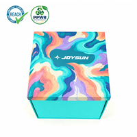 Boîte cadeau en carton rigide avec impression graphique personnalisée de qualité supérieure, insert en mousse ajusté, couvercle et base, pour montre en édition limitée, ensemble de jouets, présentoir