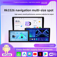 Autoradio Android RK3326 avec écran tactile GPS 7/9/10 pouces, Android Auto, Carplay, lecteur DVD, radio pour voiture, écran radio