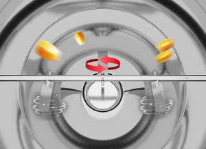 Mezclador de tambor de cintura de polvo de pellets de alimentación seca de mezcla rotativa pequeña de grado alimenticio de acero inoxidable - Product Image 5