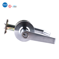 Serrure de porte de cylindre de poignée extérieure en Zinc ANSI Grade 2, haute sécurité, UL SS304
