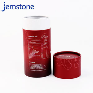 Custom Recyclable Luxury Food Grade Nut Powder Cardboard Tube <b>Packaging</b> Coffee Candy <b>Chocolate</b> Cylinder Paper Tube <b>Packaging</b> - Product Image 5