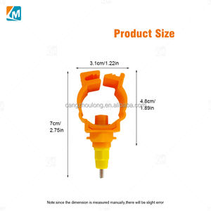 Bebedero Automático de Acero Inoxidable y Plástico YYW LM49 <span class=keywords><strong>para</strong></span> Pollos de Engorde, <span class=keywords><strong>Gallinas</strong></span> Ponedoras, Uso en Jaulas/Ala Libre - Product Image 2