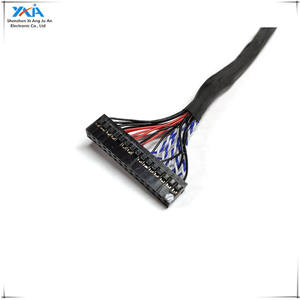 Пользовательский разъем De 2 0 мм для пайки ноутбука ЖК светодиодный кабель IPEX для дисплея 20 24 36 40 41 50 51 Pin кабель LVDS для ЖК-панели - Product Image 5