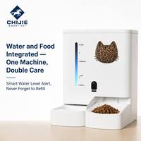 Estación de Agua y Comida para Mascotas 2 en 1, Automática, con Temporizador, WiFi, 5L, Controlada por la Aplicación Tuya Smart, Dispensador Integrado de Agua y Comida para Perros y Gatos