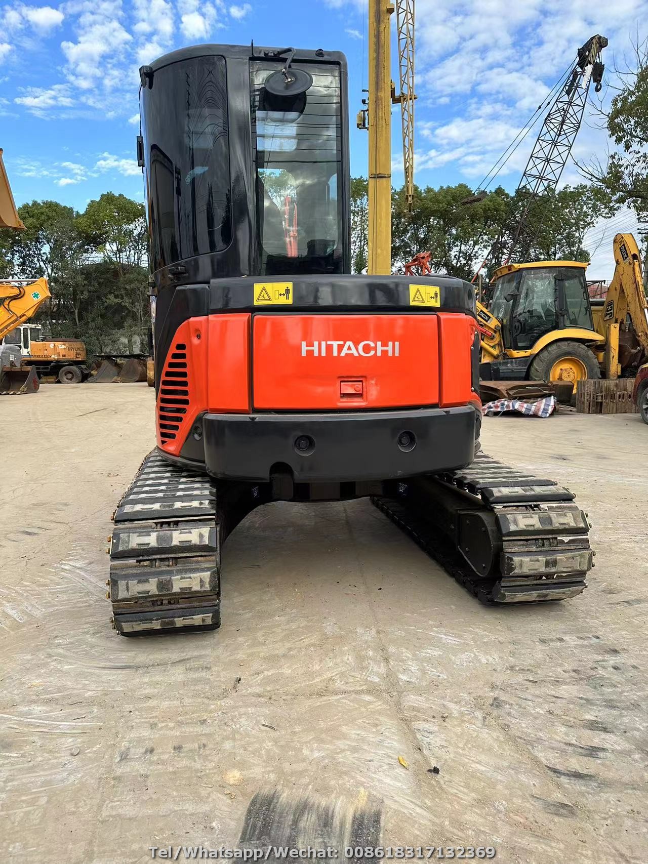 EPA Certificate Used Hitachi Zx50U-2 5 Ton Crawler Excavator Made