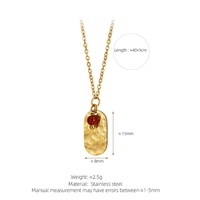 Collares Modernos 2026, Joyería Minimalista Hipoalergénica, Collar de Acero Inoxidable 316L con Baño de Oro PVD de 18k para Mujer