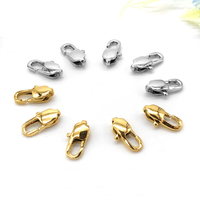 Acier inoxydable 316L plat CB Rectangle homard ClawTrigger fermoirs pour la fabrication de bijoux collier Bracelet résultats accessoires